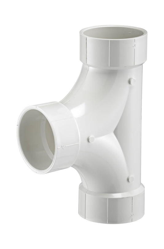 PVC DWV 2-Way Cleanout (ALL HUB)
