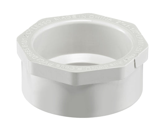 PVC DWV Flush Bushing (S × H)