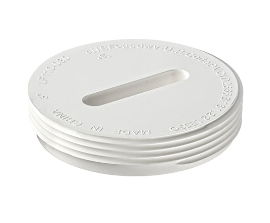 PVC DWV Flush C.O. Plug (MPT)