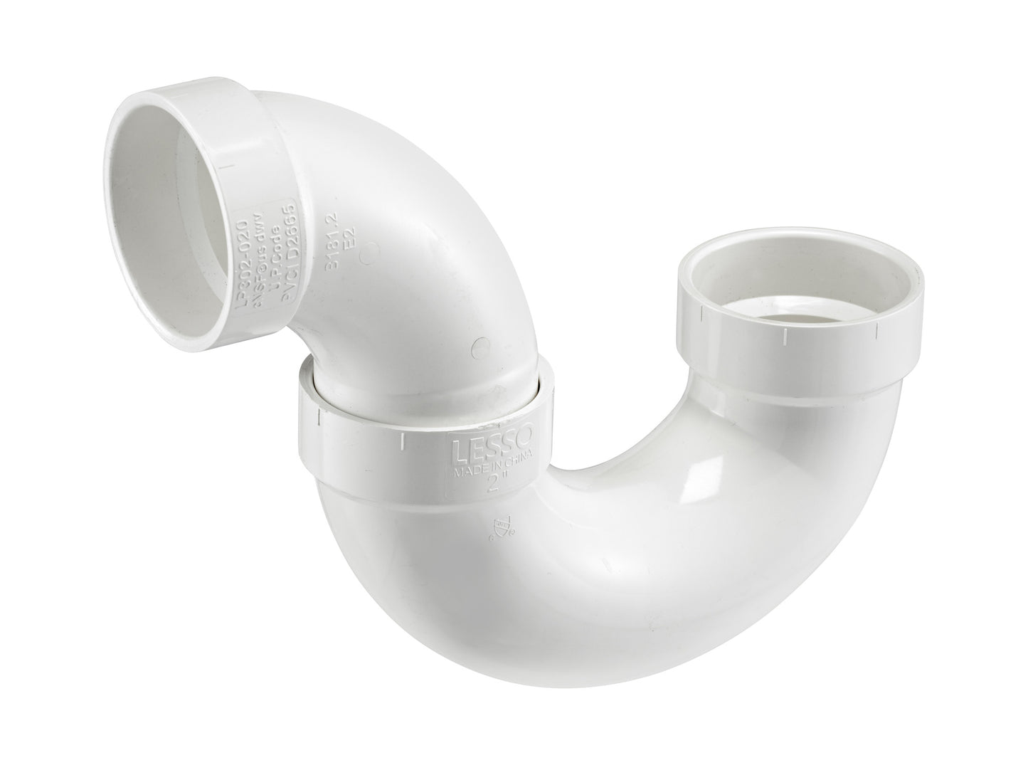 PVC DWV P-Trap (H × H)