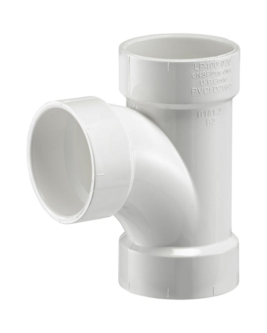 PVC DWV Sanitary Tee (ALL HUB)