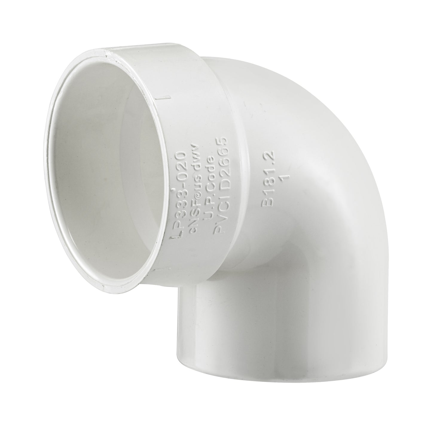 PVC DWV Street Vent Ell (H × S)