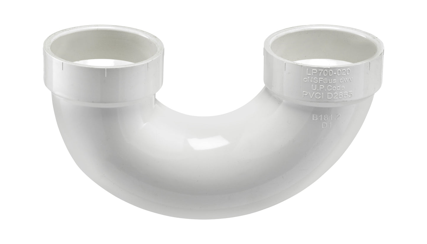 PVC DWV 'U' Bend (H × H)